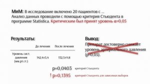 Что такое достоверность? /Простая статистика/