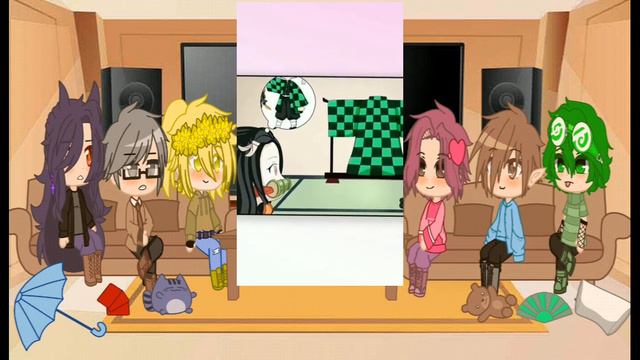 Реакция 13 карт на Зонтика как Незуко💙 смотреть онлайн