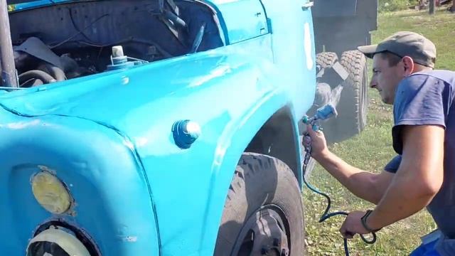 Красим ЗІЛ 130 Дизель смотреть онлайн