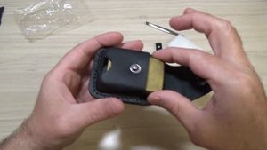 Кожаный чехол для зажигалки Zippo