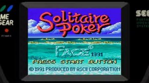 Game Gear - Solitaire Poker Intro