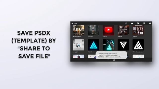 Use Templates in Photoshop Touch/PS CC | Make Templates in PS Touch | How to use PsdX Files смотреть онлайн