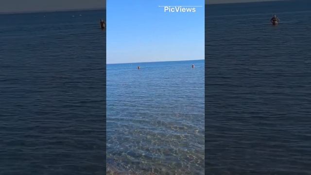 Центральный пляж Анапа. Обстановка на пляже море и погода сегодня 31 октября 2023