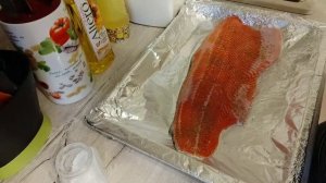 Форель слабой соли. Быстрый способ.