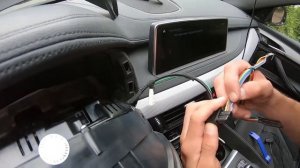 BMW X6 F16 2019 снятие панели приборов и установка SPEEDFILTER