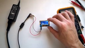 Понижающий  блок питания c ЖК Дисплеем