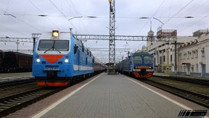 "Опаздывающий на 33 минуты" // ЭП1М-626 с поездом №318 Новороссийск - Саратов