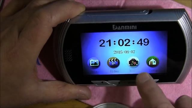 Обор и установка видеоглазка Danmini
