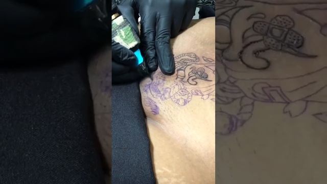 Fox mask Tattoo | Fullvideo on playlist