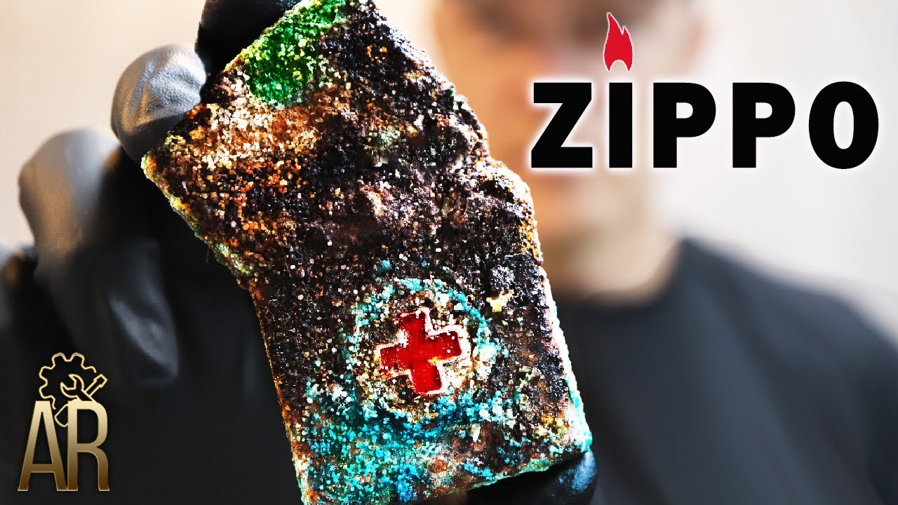 Восстановление зажигалки Zippo. Война во Вьетнаме. Медицина. Город Бариа. 1972-1973 смотреть онлайн