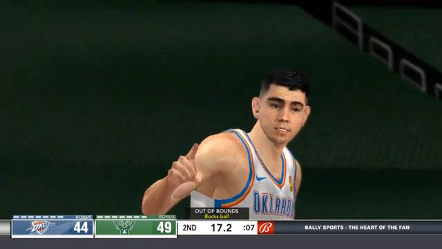 2021 SEASON | OKLAHOMA CITY THUNDER vs MILWAUKEE BUCKS смотреть онлайн