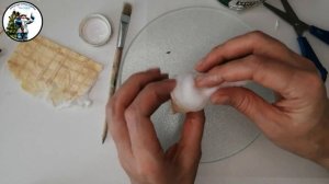 Ватная игрушка  Мороженое из ваты на ёлку своими руками