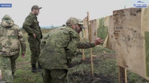 Подготовка мобилизованных в Северной Осетии