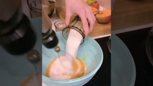 Шарлотка с манго 1 часть