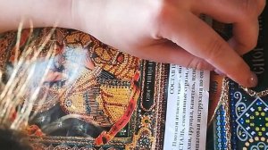 Отчет №3 Внутренняя рама. Пришиваем "золотую" цепочку...  "Споручница Грешных" от Образа в Каменьях