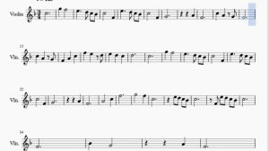 Violin Sheet Music: How to play Moon River by Audrey Hepburn