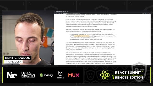 AHA Programming – Kent C. Dodds смотреть онлайн