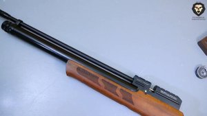 Пневматическая винтовка Kral Temp Puncher Maxi 3W PCP (6.35 мм, дерево) видео обзор