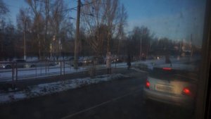Троллейбус ЗиУ-682 КВР БТРМ-4005. Покатушки по Барнаулу. / A ride on the ZiU-682 trolleybus.