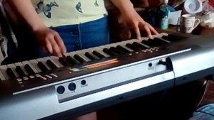 Бомж-Сектор газа(игра на синтезаторе)
