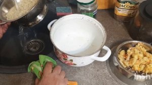 макароны с колбасой