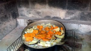 Суп по кавказски,или по старобельски в котелке на костре