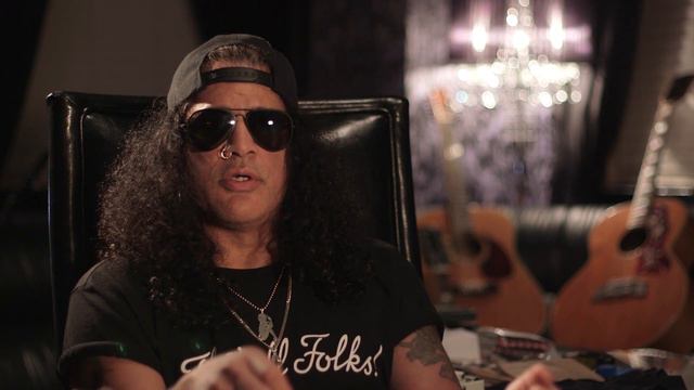 SLASH - Real to Reel, Part 5 - Slash & Ace Talk Setting Up Slash's Guitar