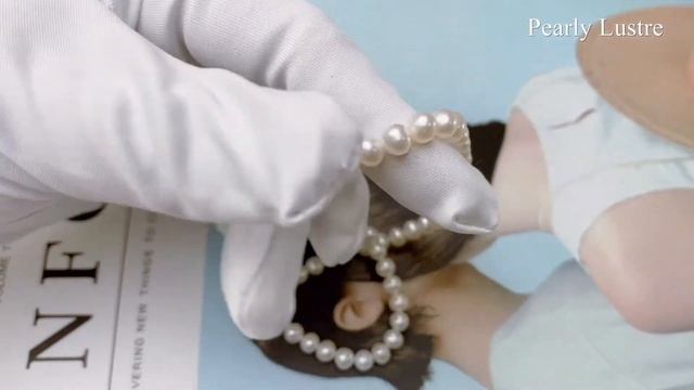 Pearly Lustre Elegant Freshwater Pearl Necklace WN00105. Classic Pearl Necklace!