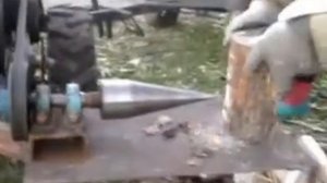 Дровокол до мотоблока (саморобний)