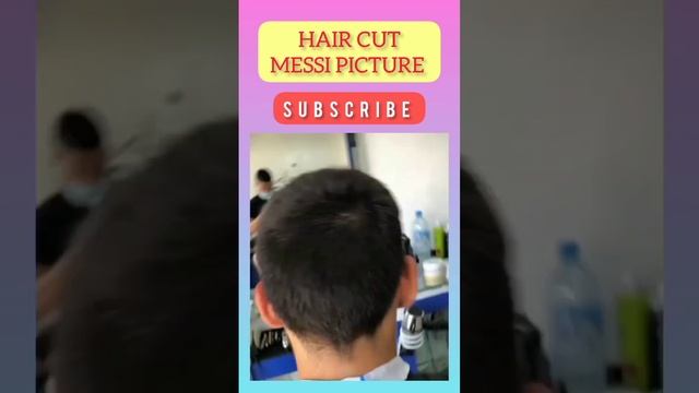 HAIR cut MESSI picture #viral #shorts #messi #haircut #2022 #argentina #fyp #bedrexchannel #video