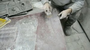 Подготовка поверхности капота к покраске. Часть 1