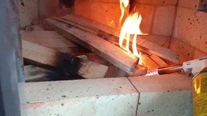 Печь подовая с ХК и регистрами.