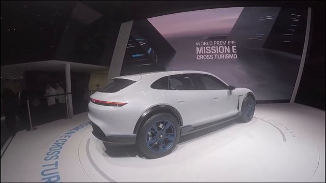 Porsche Mission E Cross Turismo world premiere: Geneva Motor Show 2018 смотреть онлайн