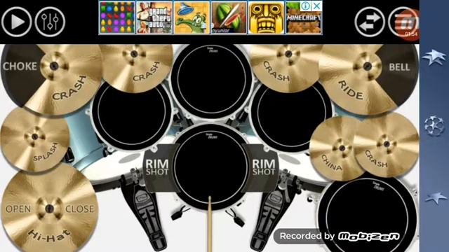 Simple Drums Deluxe Bring me to life - Evanescence drum cover смотреть онлайн