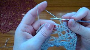 Кружевная красавица Нежная ,воздушная салфетка. Подробный МК