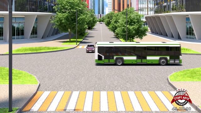 Проезд равнозначных перекрестков