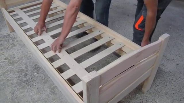 Сборка раздвижной тахты
