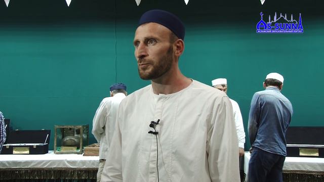 Хасавюрт реликвии 2016. Мухаммадариф Дарбишов- Интервью на зиярате реликвий. смотреть онлайн