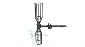 3D model. Antenn Ship B. Радиоантенна.