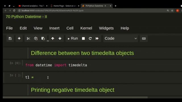 #70 Datetime Module In Python ( Hindi ) | Python Tutorials For Beginners In Hindi | Tech Blooded