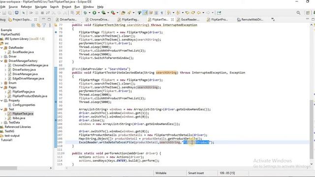 Store Flipkart Product Details to Excel in Selenium| Store the multiple Details to Excel File смотреть онлайн