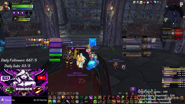 CRAZIEST DEMONOLOGY WARLOCK SOLO SHUFFLES - ABSOLUTE MADNESS смотреть онлайн