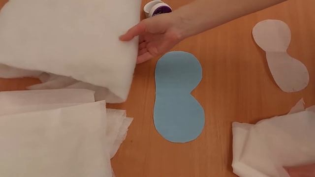 Маска для сна / Построение выкройки + пошив / Подробно