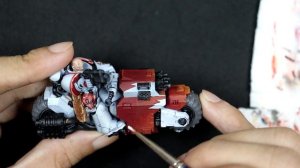 PAINT WHITE SCARS OUTRIDER