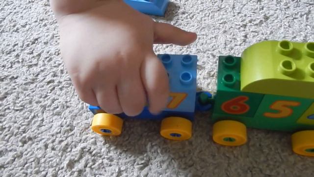 Конструктор Лего Дупло #10558 Поезд с цифрами! Lego Duplo Number Train! смотреть онлайн