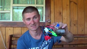 Установка контроллера 18 ампер на Колхозника