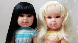 Два способа сделать куколке челочку