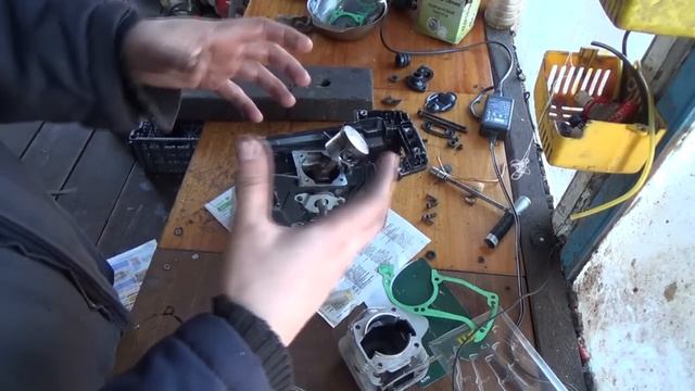 прокачал пилу с металлолома 58сс смотреть онлайн