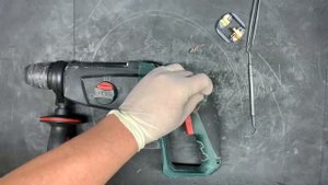 Замена Щеток БЕЗ РАЗБОРА на Аккумуляторном Перфораторе Metabo KHA 18 LTX