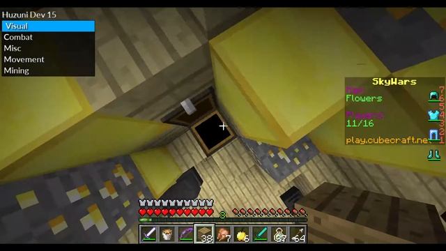 Minecraft Hack client Huzuni 1.10 Download link+Gameplay